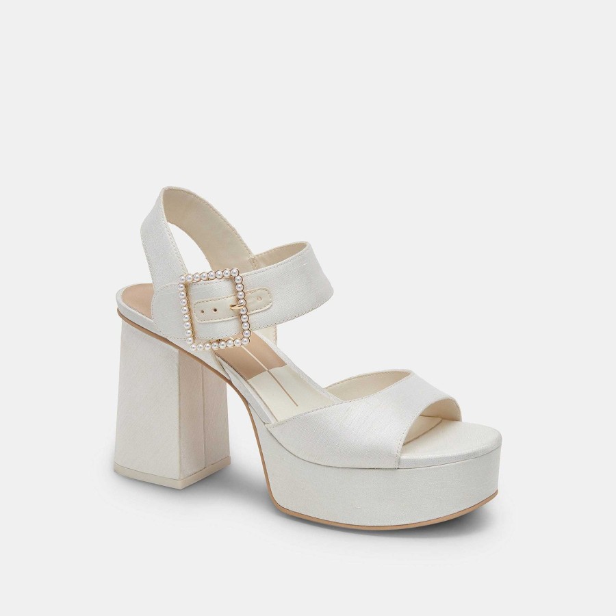 Jump DOLCE VITA | Bobby Pearl White Pearl Heels