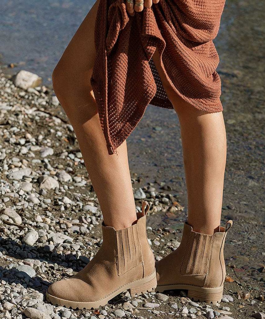 Boots And Boots DOLCE VITA | Fraya H2O Taupe Suede Boots