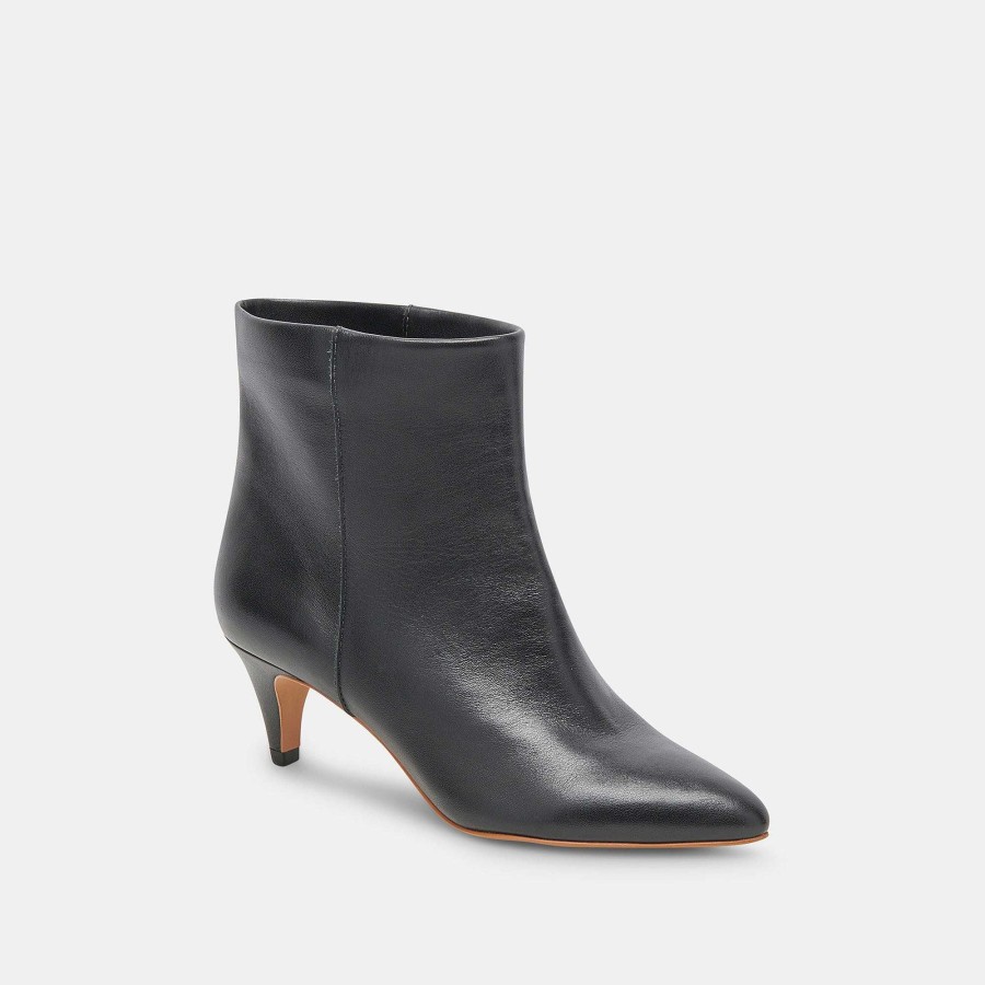 Boots And Boots DOLCE VITA | Dee Wide Boots In Jet Black Leather