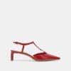 Jump DOLCE VITA | Lavon Heels Red Wrinkled Patent