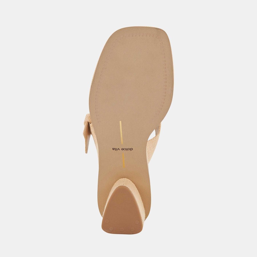 Jump DOLCE VITA | Riva Natural Raffia Sandals