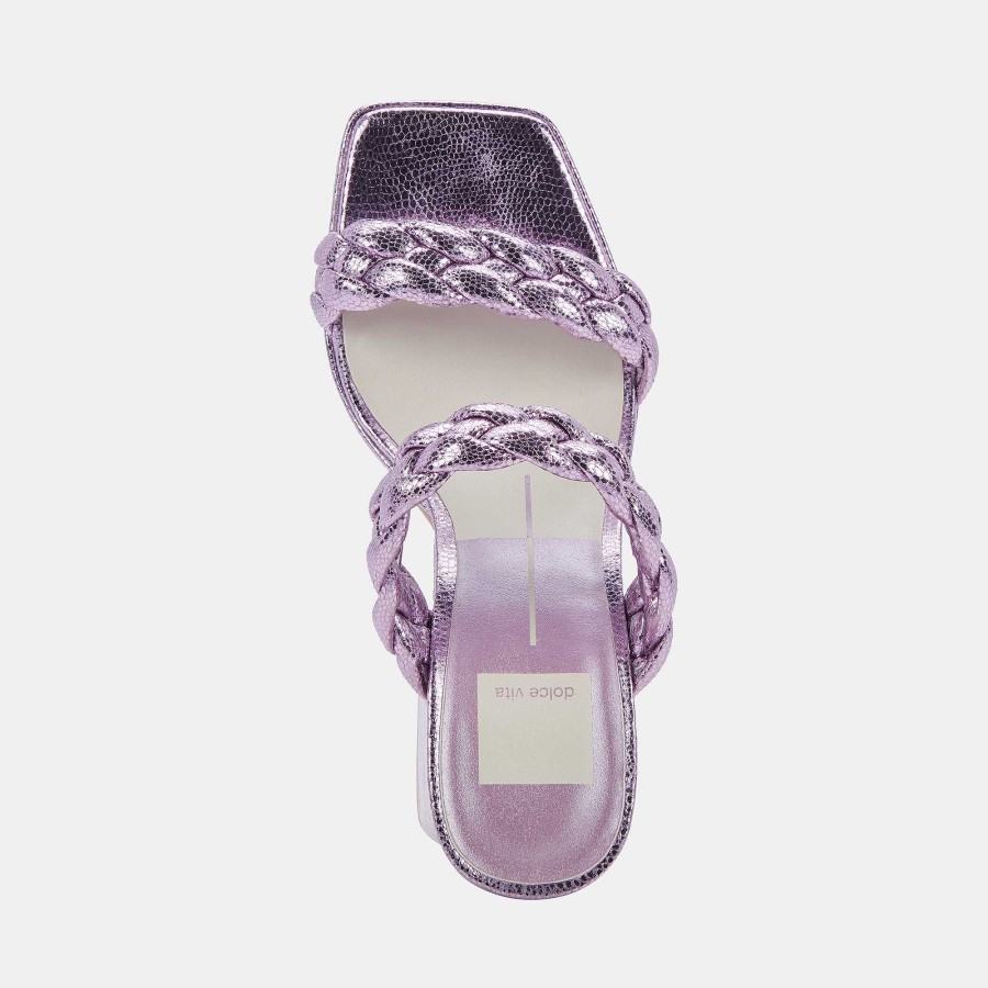 Jump DOLCE VITA | Ashby Heels Lilac Crackled Stella