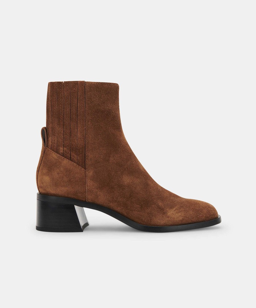 Boots And Boots DOLCE VITA | Layton Dk Brown Suede Boots