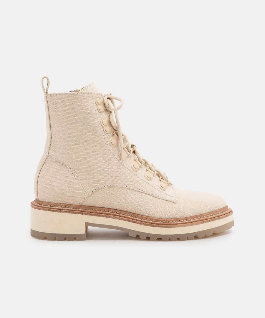 Boots And Boots DOLCE VITA | Sandstone Canvas With Whitny Boots