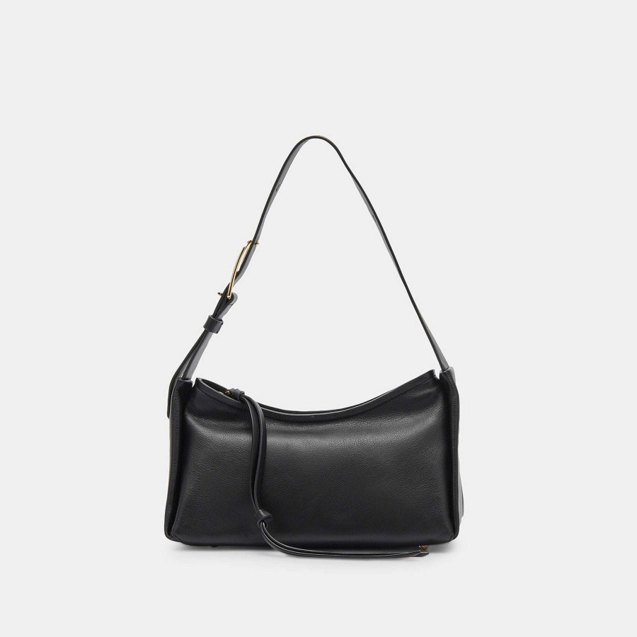 Scholarships DOLCE VITA | Audri Shoulder Bag In Black Leather