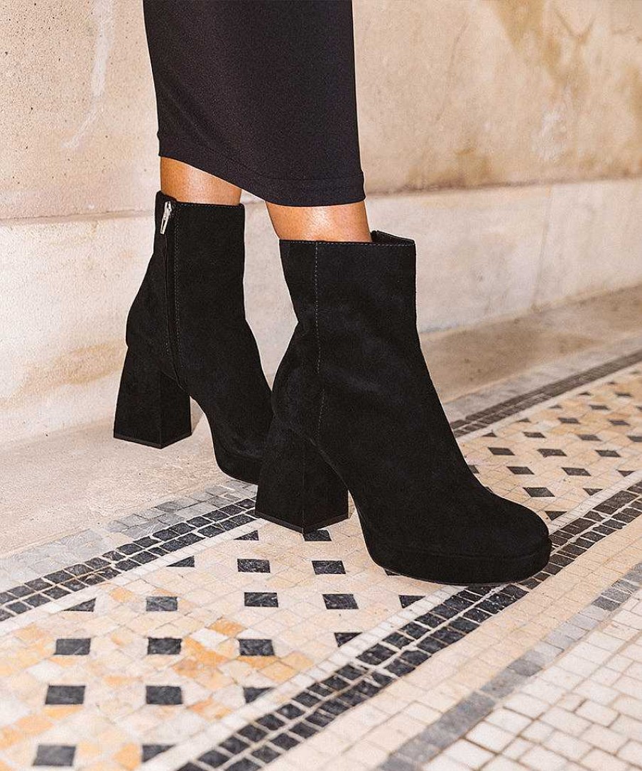 Boots And Boots DOLCE VITA | Ulyses Black Suede Boots