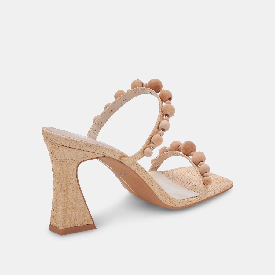 Jump DOLCE VITA | Naja Heels Beachwood Raffia