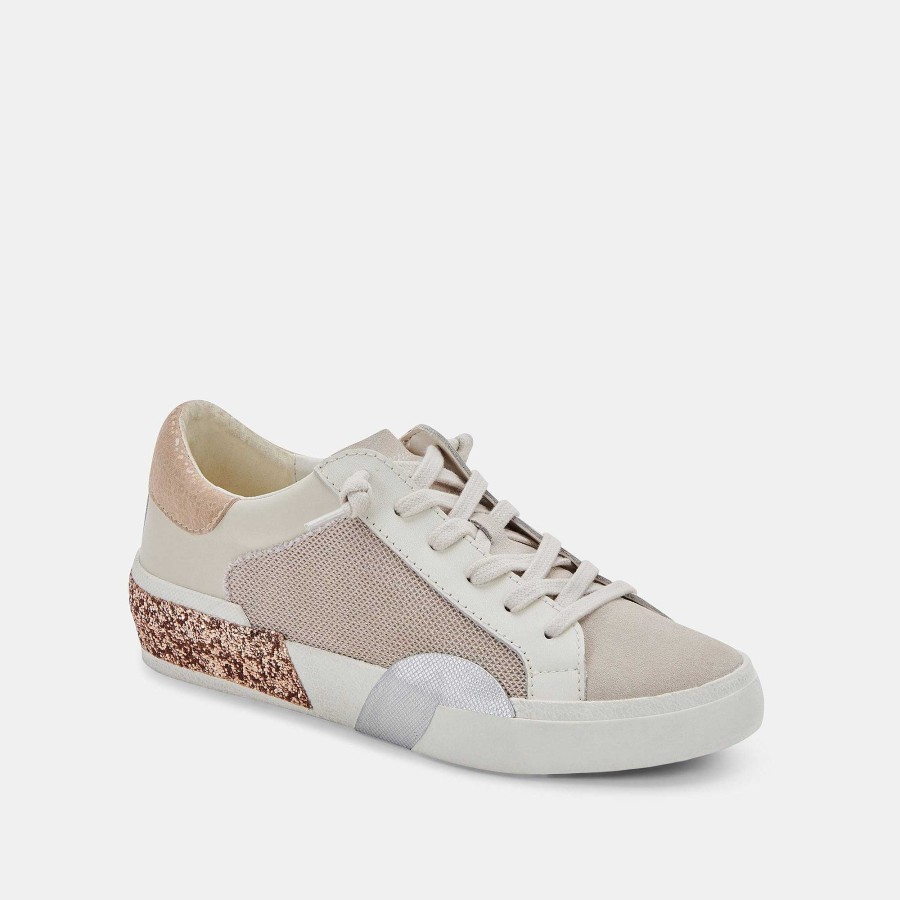 Tennis DOLCE VITA | Zina Light Gold Mesh Sneakers