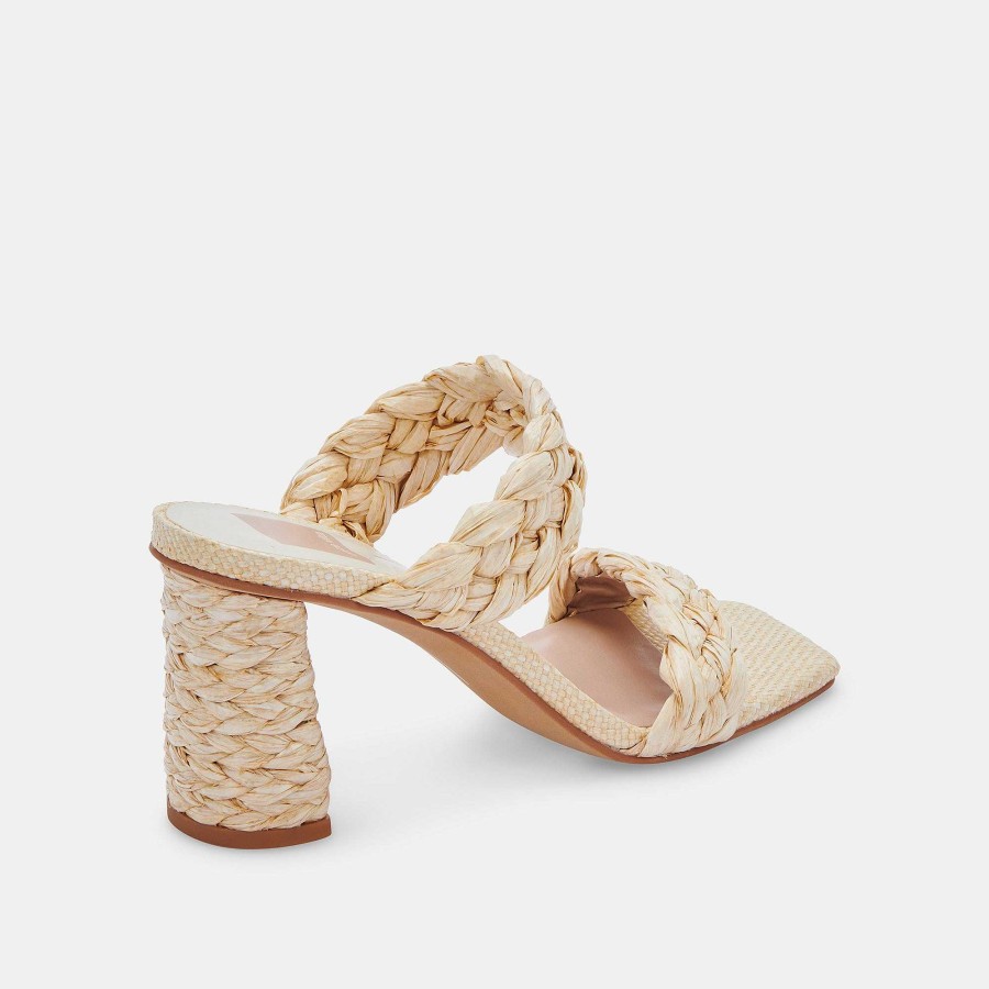 Jump DOLCE VITA | Paily Raffia Vanilla Raffia Heel