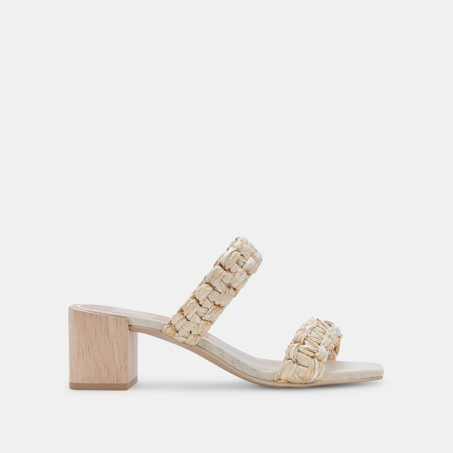 Jump DOLCE VITA | Zeno Lt Natural Raffia Sandals