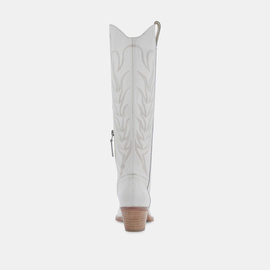 Boots And Boots DOLCE VITA | Solei White Leather Boots