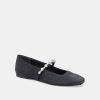 Sneakers And Moccasins DOLCE VITA | Roxana Pearl Onyx Satin Sneakers