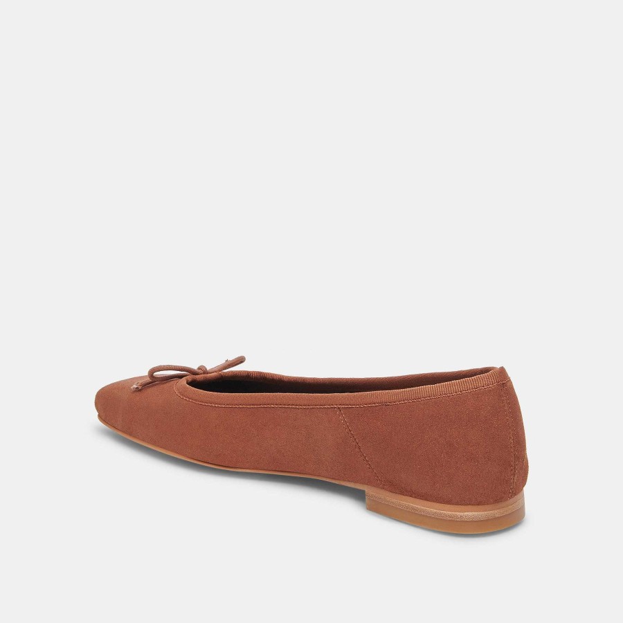 Sneakers And Moccasins DOLCE VITA | Anisa Wide Pumps In Copper Metallic Suede