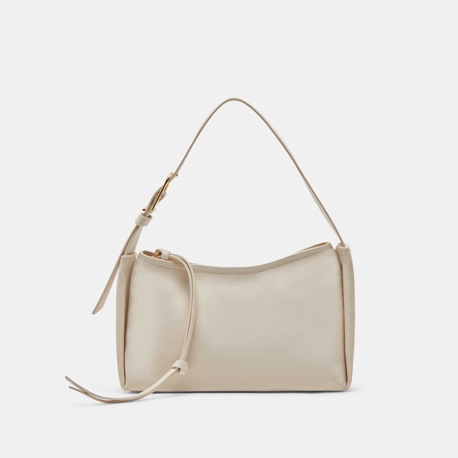 Scholarships DOLCE VITA | Audri Ivory Leather Shoulder Bag : Newdolcey