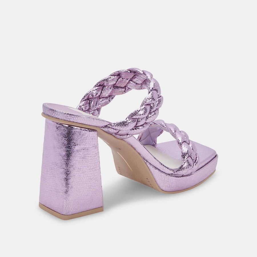 Jump DOLCE VITA | Ashby Heels Lilac Crackled Stella