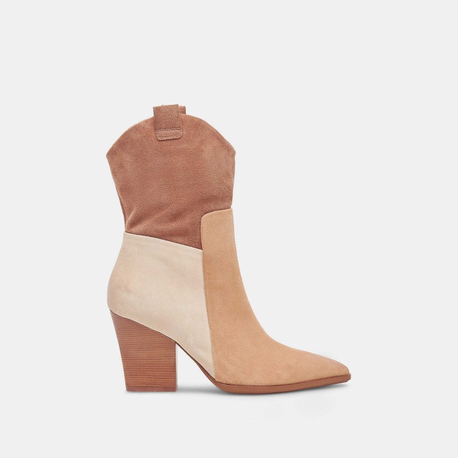 Boots And Boots DOLCE VITA | Ragen Brown Multi Suede Boots