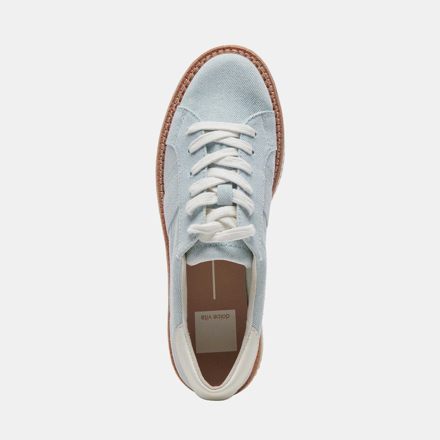 Tennis DOLCE VITA | Tiger Light Blue Denim Sneakers