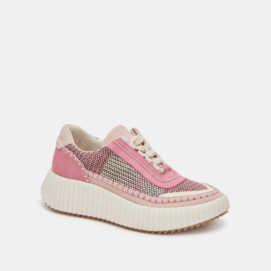 Tennis DOLCE VITA | Dolen Pink Multi Fabric Sneakers