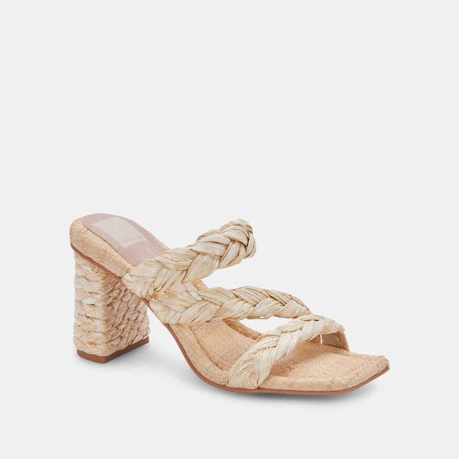 Jump DOLCE VITA | Pang Heels Lt Natural Raffia