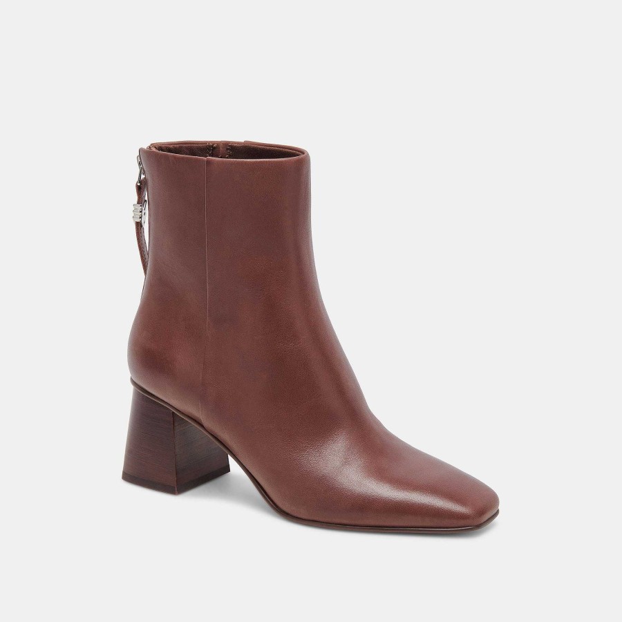 Boots And Boots DOLCE VITA | Fifi H2O Chocolate Leather Boots