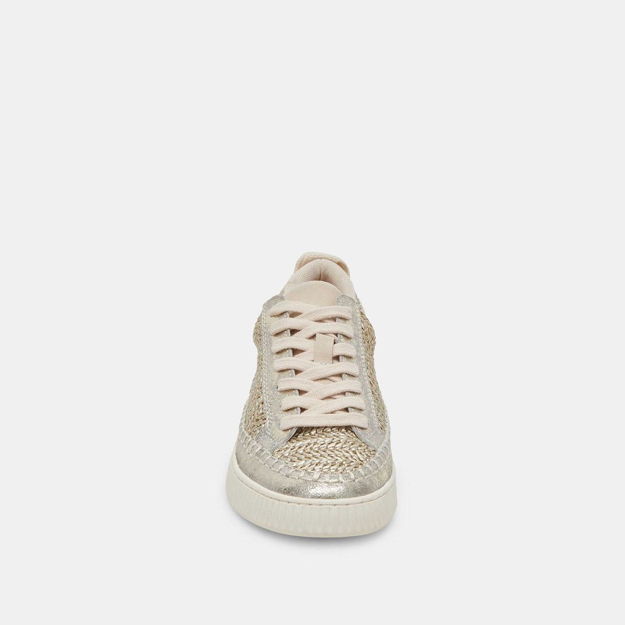 Tennis DOLCE VITA | Nicona Gold Fabric Sneakers