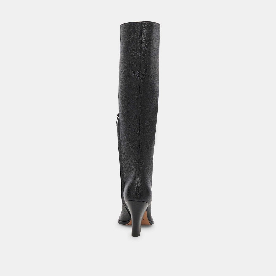 Boots And Boots DOLCE VITA | Rocky Black Leather Boots