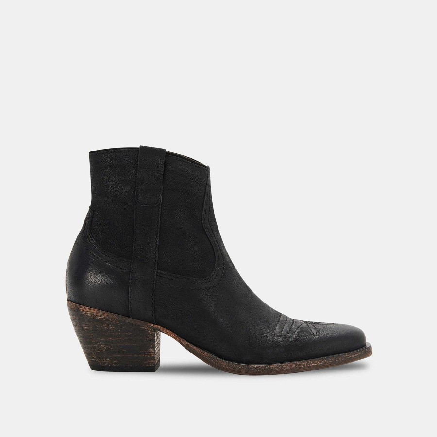 Boots And Boots DOLCE VITA | Silma Black Leather Boots