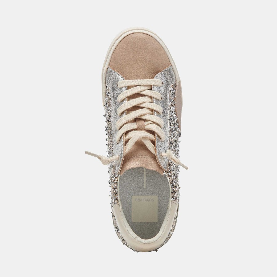 Tennis DOLCE VITA | Zina Dk Silver Multi Fabric Sneakers