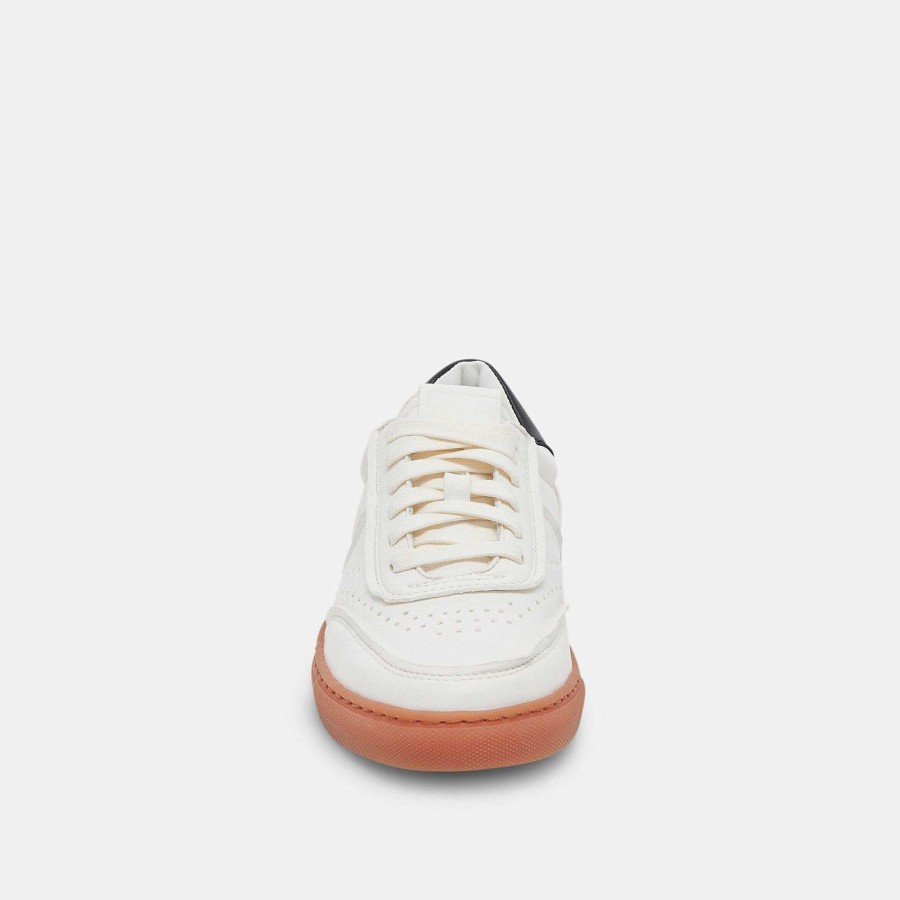 Tennis DOLCE VITA | Boden White Black Leather Sneakers