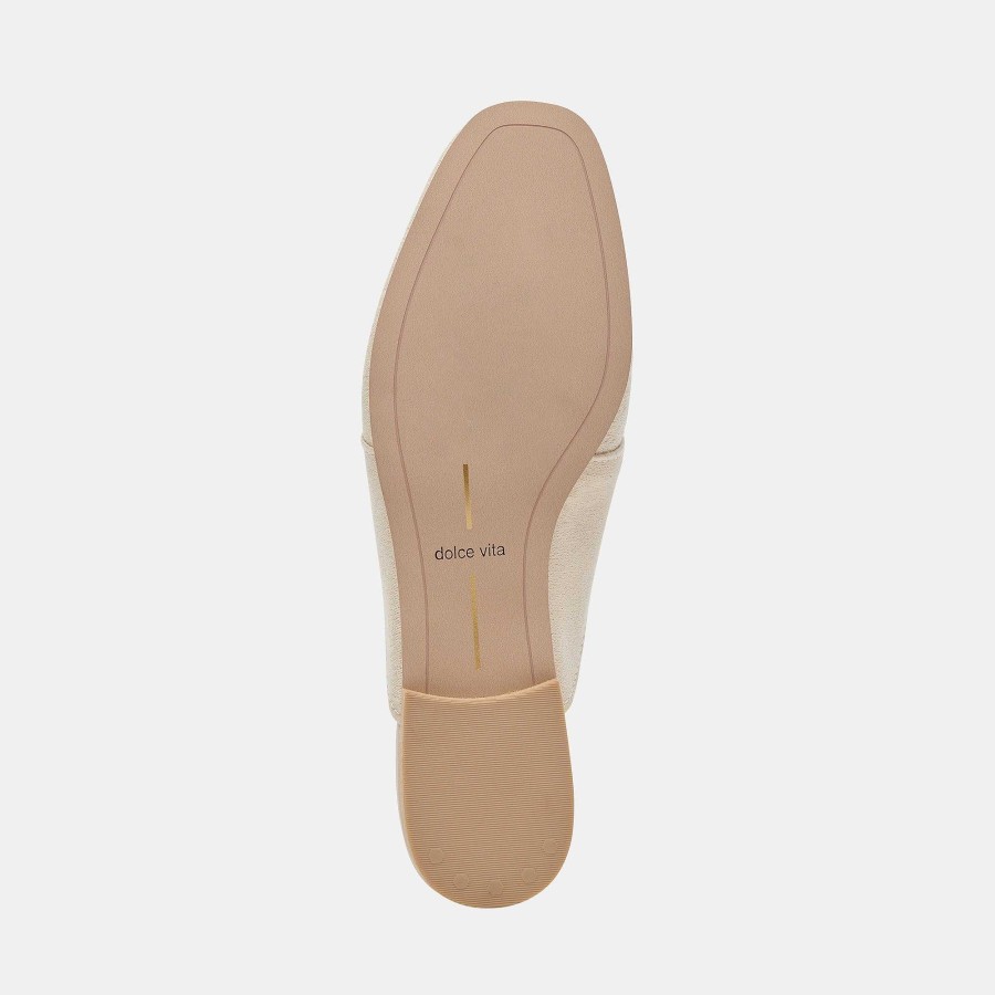 Sneakers And Moccasins DOLCE VITA | Solina Flats Ivory Fabric