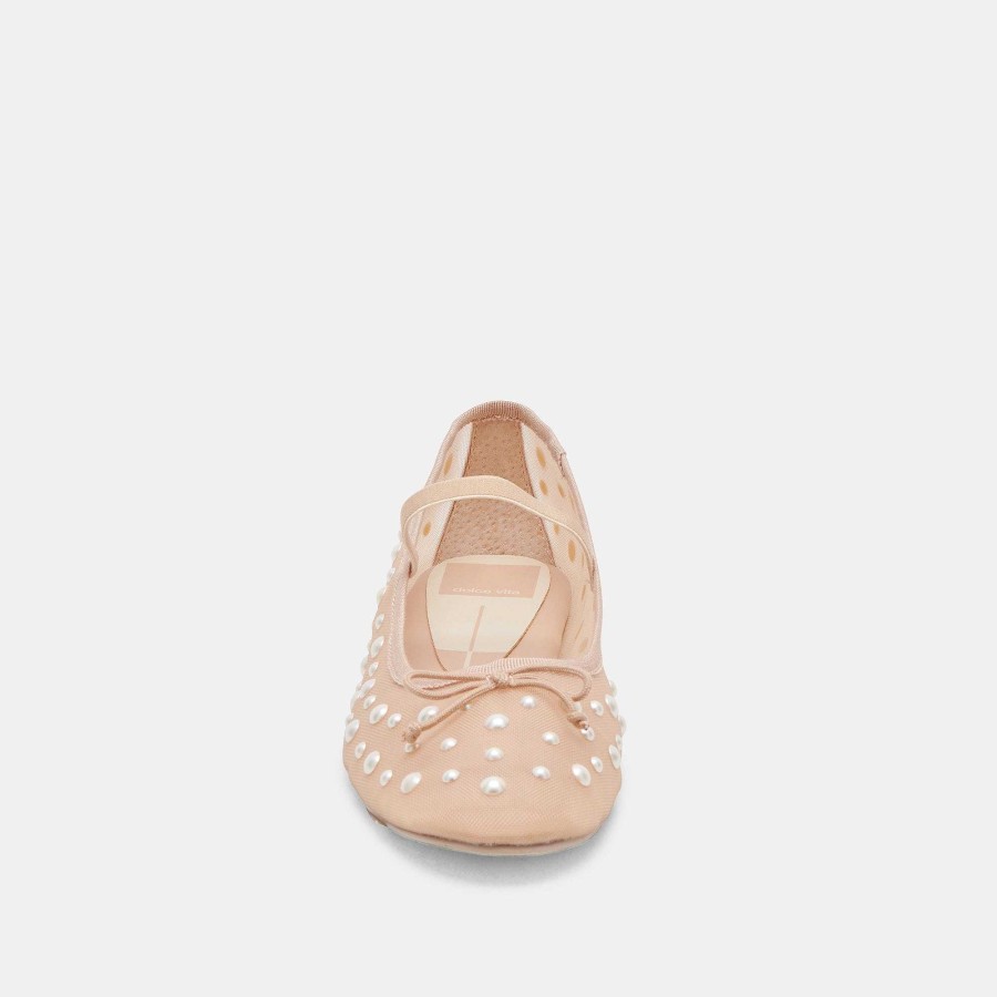 Sneakers And Moccasins DOLCE VITA | Cadel Pearl Ballet Flats Blush Mesh