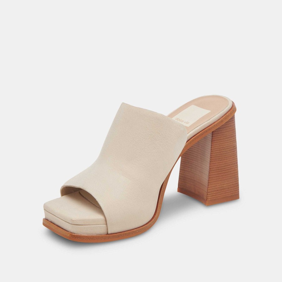 Jump DOLCE VITA | Anise Nubuck Sand Heels