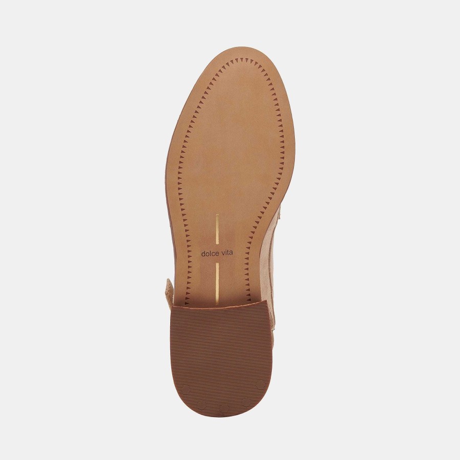 Sneakers And Moccasins DOLCE VITA | Hardi Camel Suede Moccasins