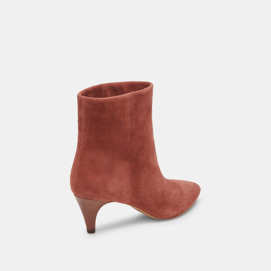 Boots And Boots DOLCE VITA | Dee Booties Suede Cinnamon