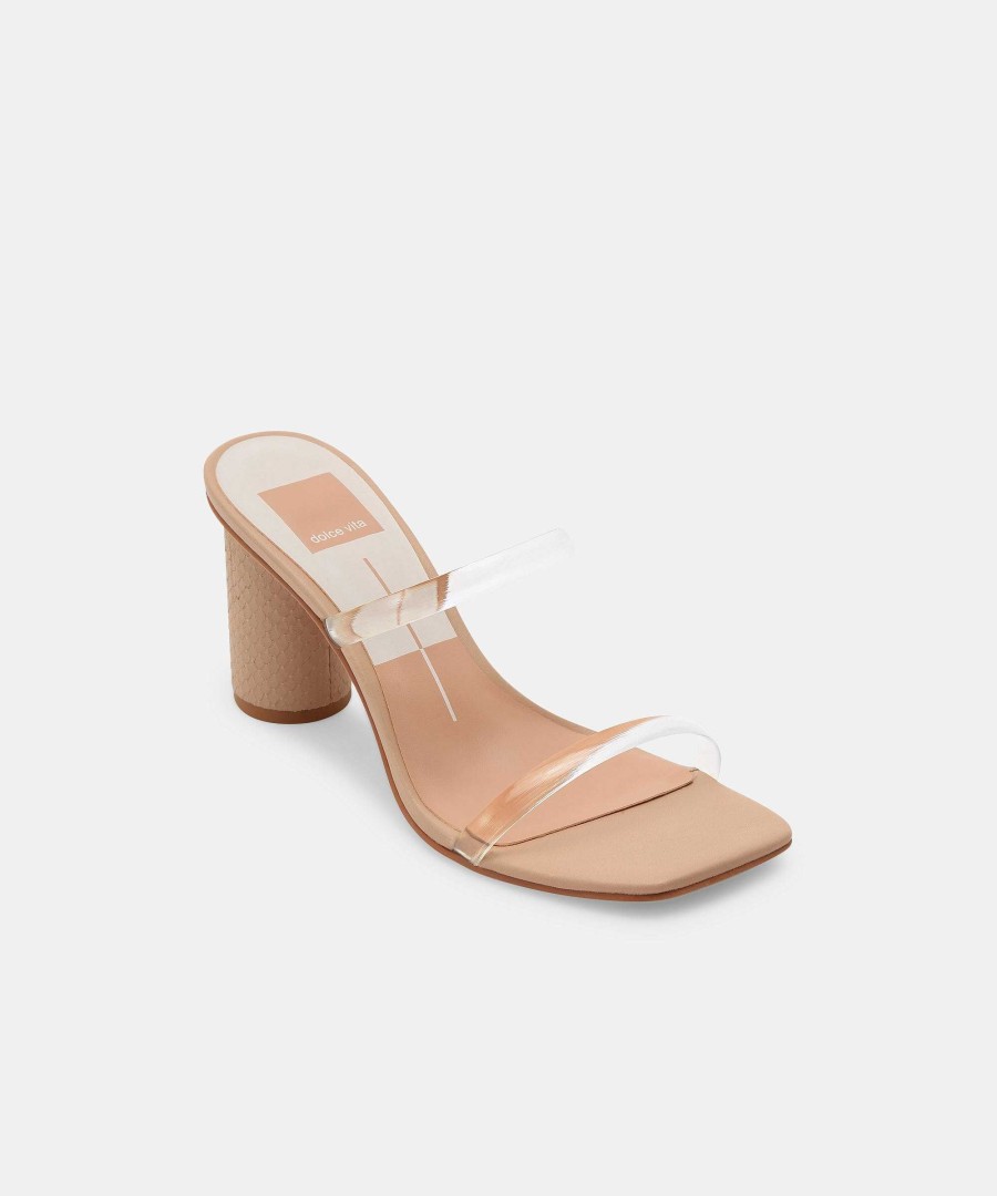 Jump DOLCE VITA | Noles Nude Crystal Heels