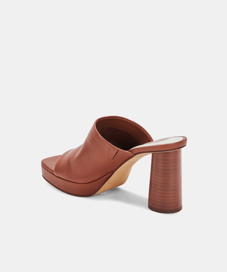 Jump DOLCE VITA | Alyssa Heels Dk Leather Brown