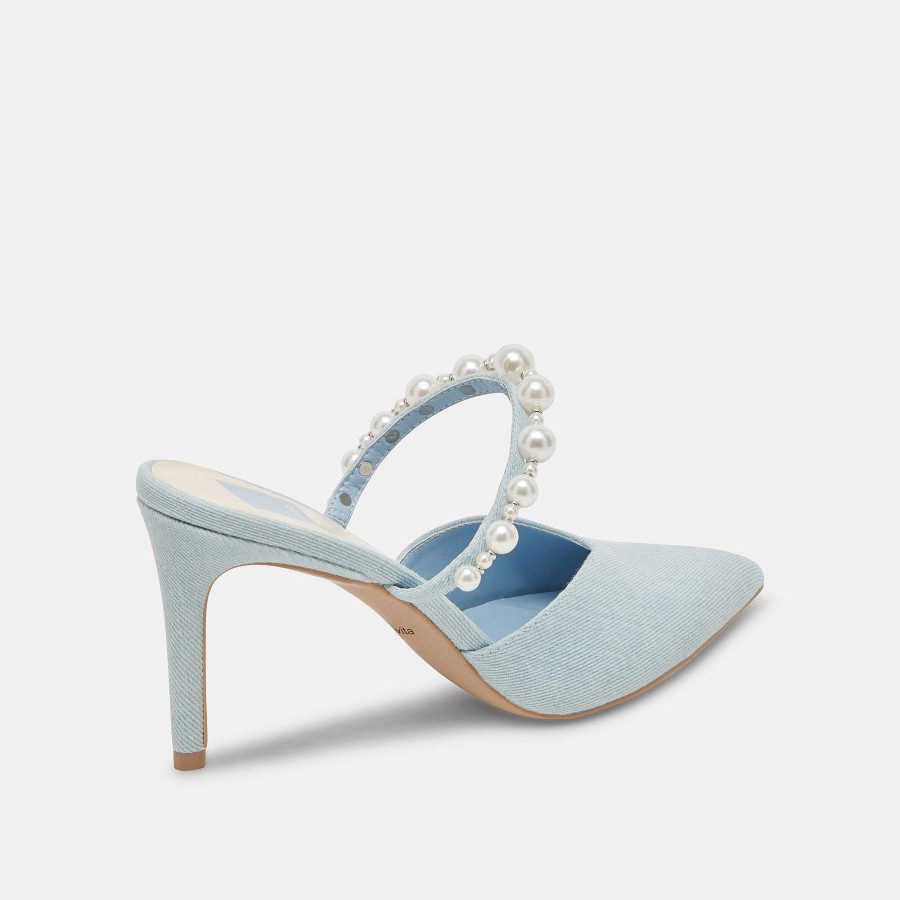 Jump DOLCE VITA | Kanika Pearl Heels Light Blue