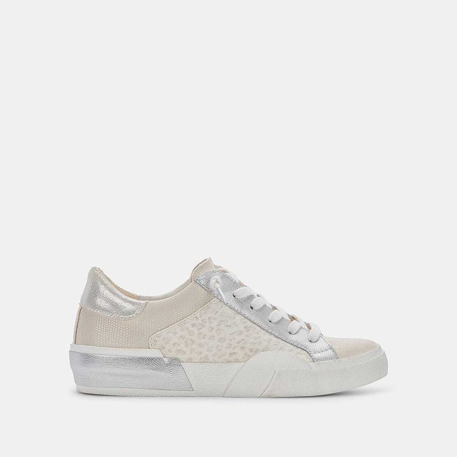 Tennis DOLCE VITA | Zina Cream Leopard Suede Sneakers