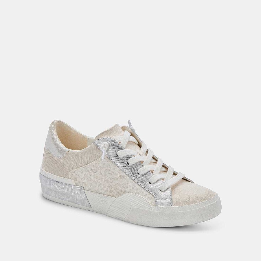 Tennis DOLCE VITA | Zina Cream Leopard Suede Sneakers