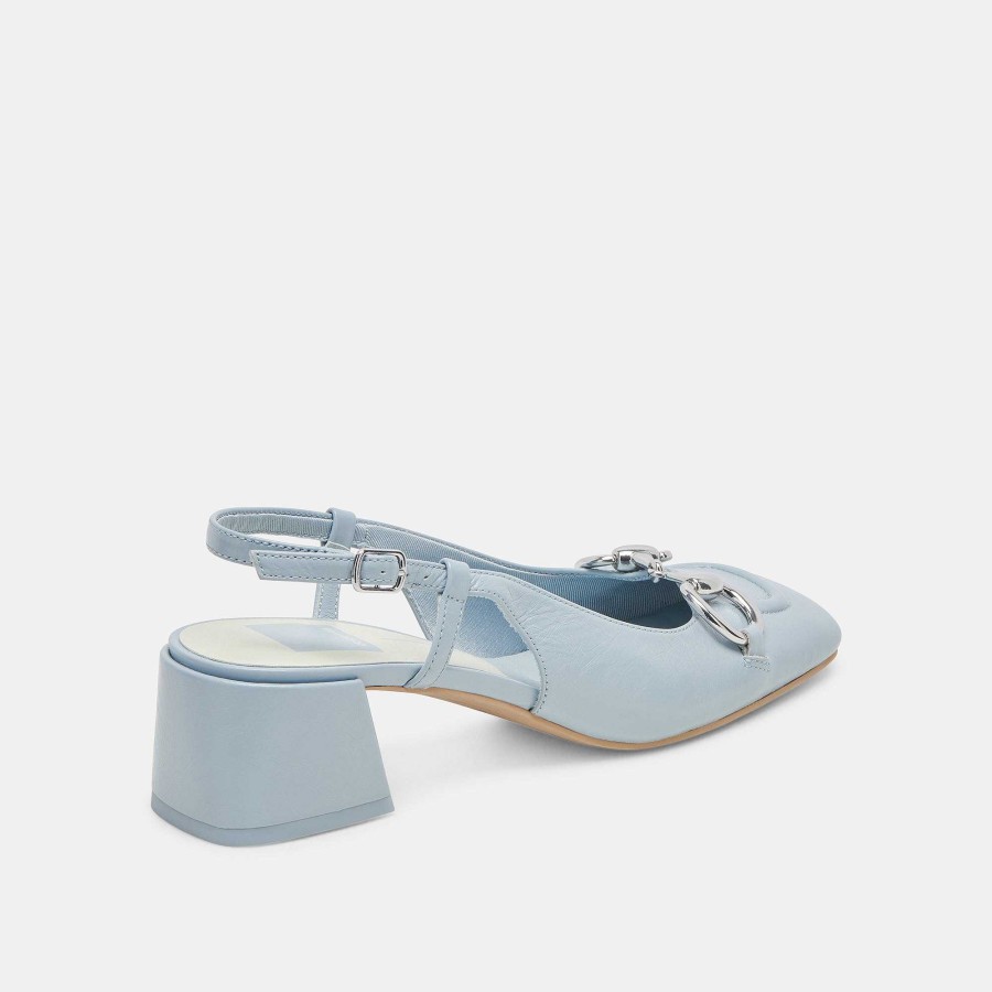 Jump DOLCE VITA | Melli Heels Patent Crinkle Sky Blue