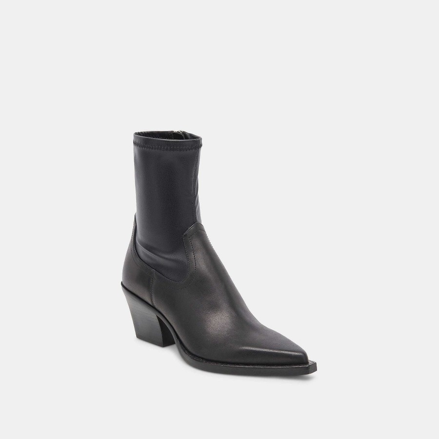 Boots And Boots DOLCE VITA | Rutger Black Leather Boots