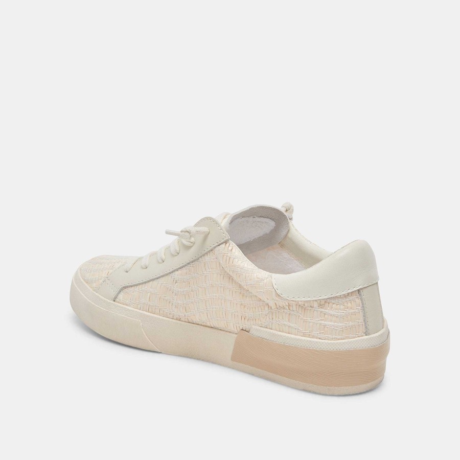 Tennis DOLCE VITA | Zina Bone Raffia Sneakers