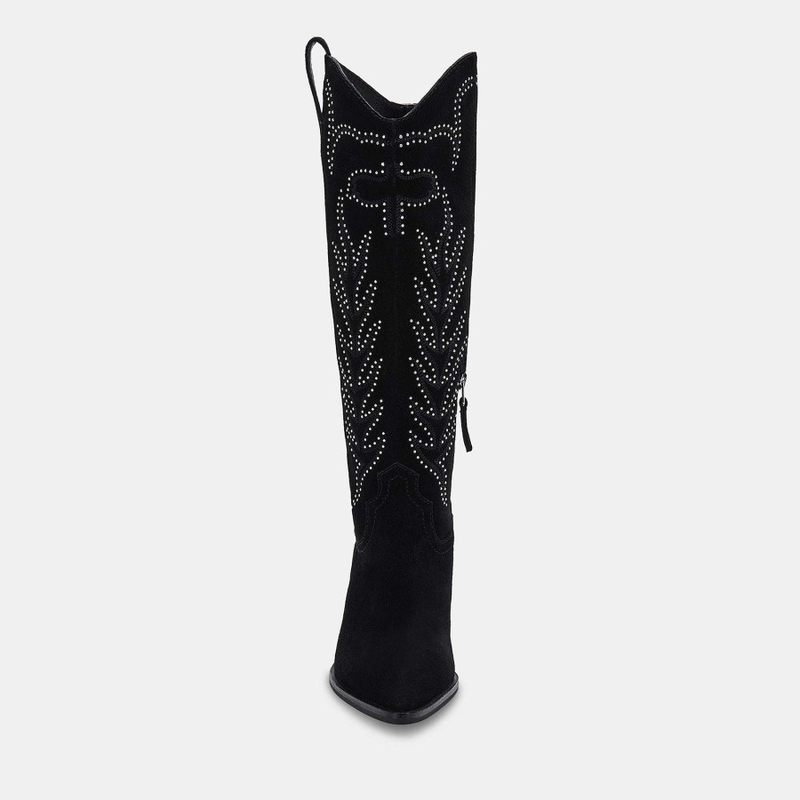 Boots And Boots DOLCE VITA | Solei Stud Boots In Black Suede