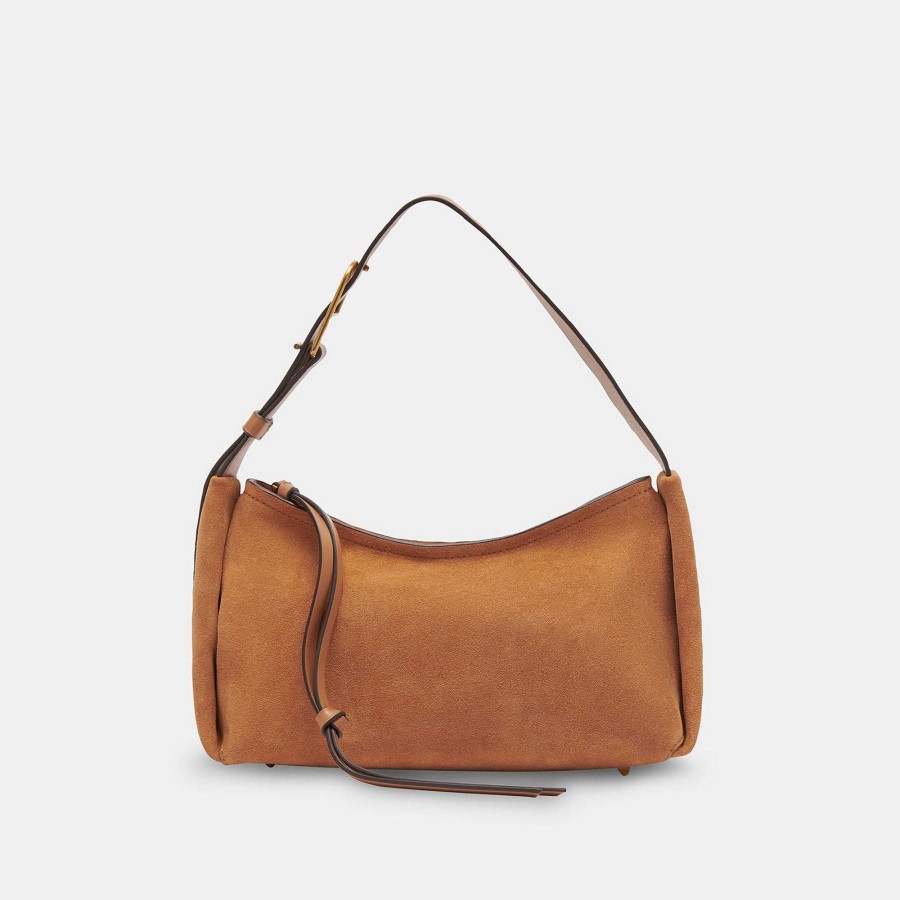 Scholarships DOLCE VITA | Audri Shoulder Bag In Rusty Oak Suede