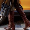 Boots And Boots DOLCE VITA | Kristy Chocolate Leather Boots