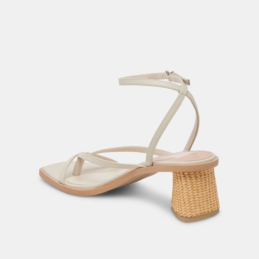 Jump DOLCE VITA | Banita Ivory Leather Sandals