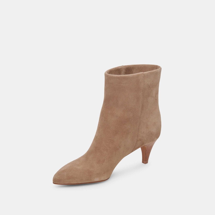 Boots And Boots DOLCE VITA | Dee Truffle Suede Wide Boots