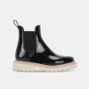 Boots And Boots DOLCE VITA | Stormy Onyx Patent Stella Rain Boots