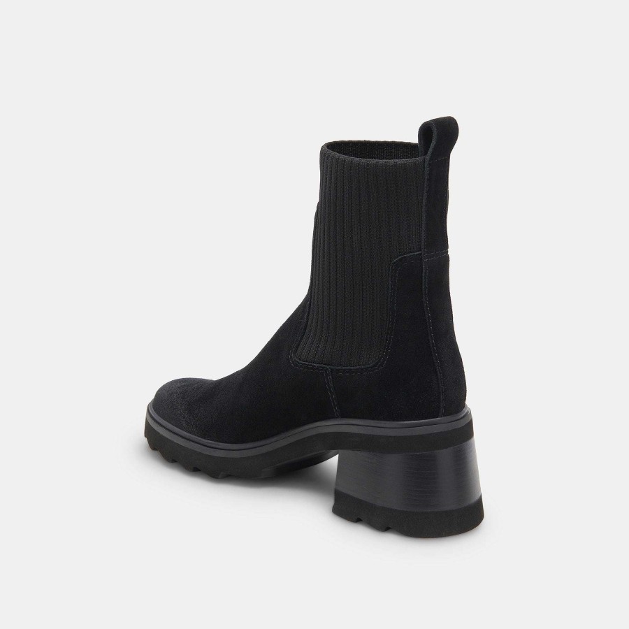 Boots And Boots DOLCE VITA | Mosimo Onyx Suede Boots