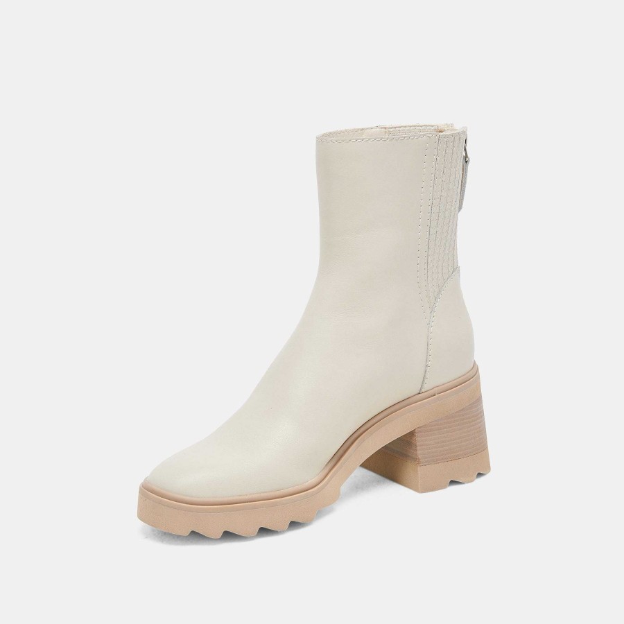 Boots And Boots DOLCE VITA | Martey H2O Ivory Leather Boots